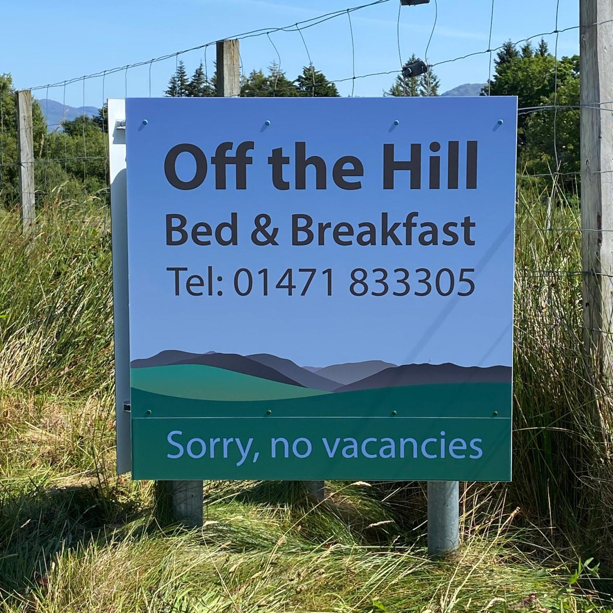Off The Hill B&B Isleornsey  Exteriér fotografie